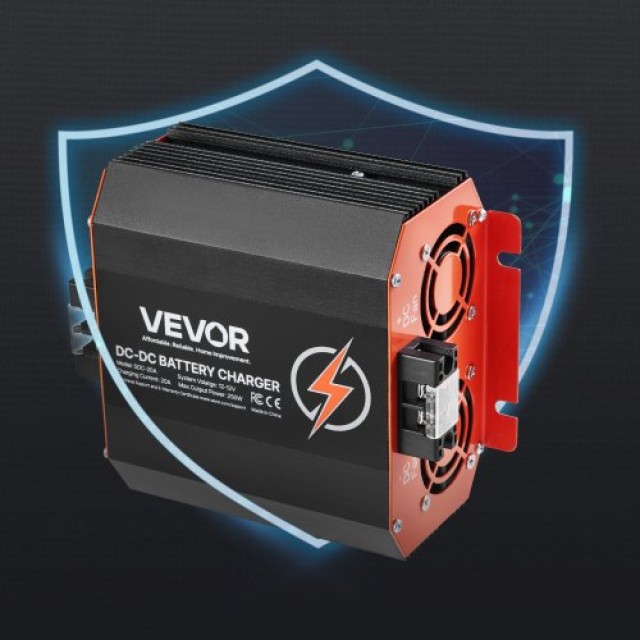 VEVOR Προηγμένος Φορτιστής Μπαταρίας DC 20A 250W για Μολύβδου-Οξέος... VEVOR Προηγμένος Φορτιστής Μπαταρίας DC 20A 250W για Μολύβδου-Οξέος...