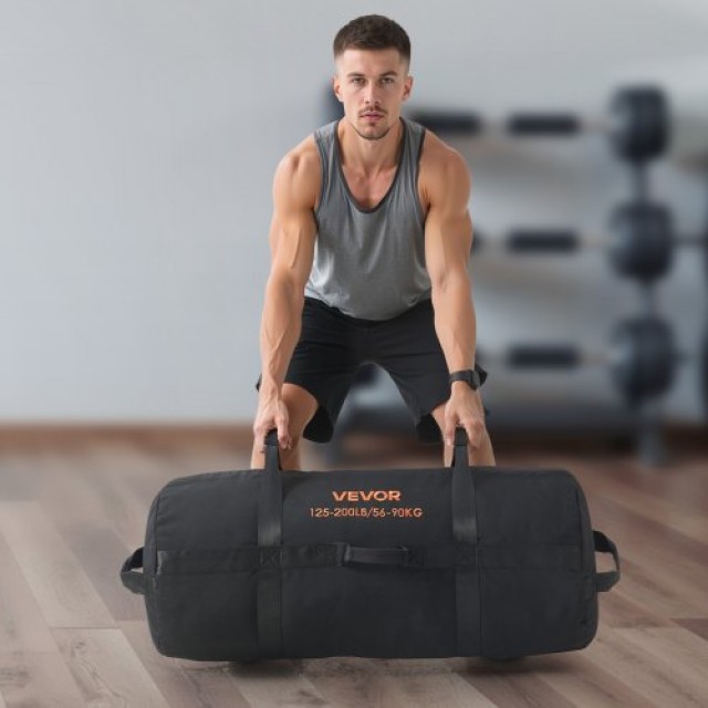 VEVOR Τσάντα Άμμου Γυμναστικής Βαρέως Τύπου για CrossFit και Προπόν...
