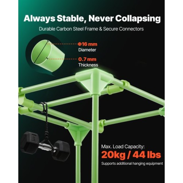 VEVOR Σκηνή Καλλιέργειας Εσωτερικού Χώρου 40 x 40 x 160 cm, 600D Αν... VEVOR Σκηνή Καλλιέργειας Εσωτερικού Χώρου 40 x 40 x 160 cm, 600D Αν...