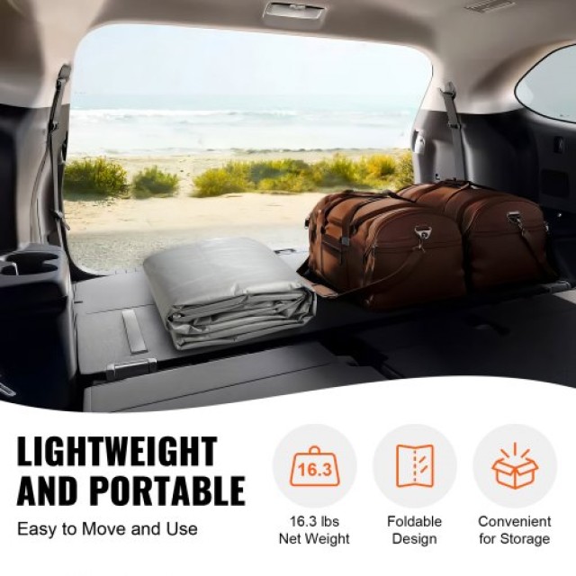 Αντικατάσταση Καλύμματος VEVOR 13x20 ft, Αδιάβροχο & UV Προστατευμέ...