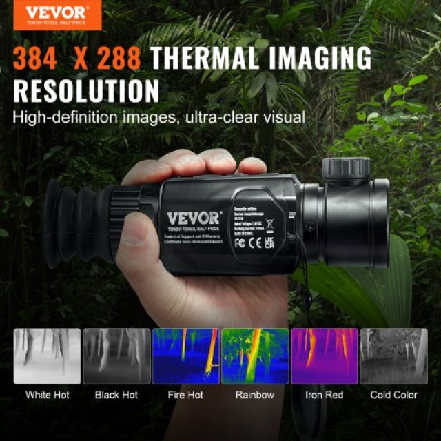 Θερμική Κάμερα VEVOR Monocular 1X-8X Zoom OLED  KDSRCXY38428QX64EV9