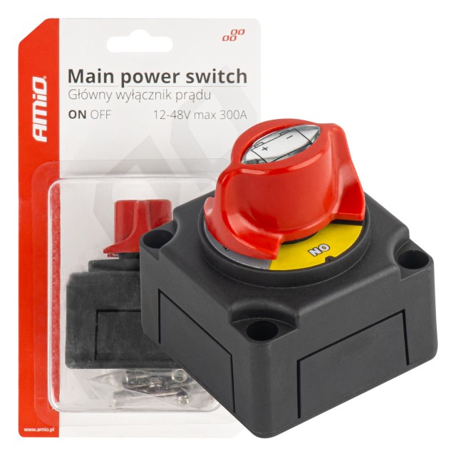 Κύριος διακόπτης ισχύος 12-48V μέγ. 300A ,03838 AMiO