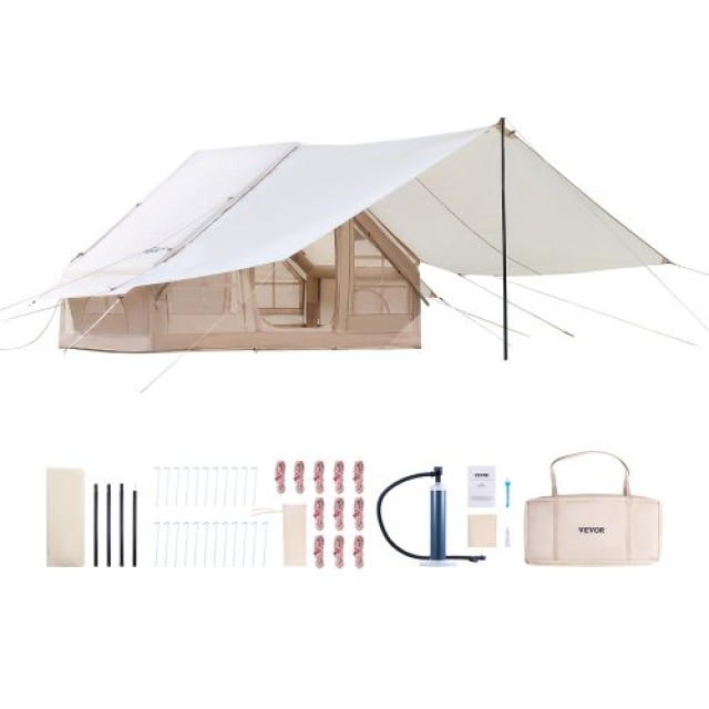 VEVOR Φουσκωτή Σκηνή Glamping 3-5 Ατόμων με Αντλία KJZP321MCQWZYXYAQV0
