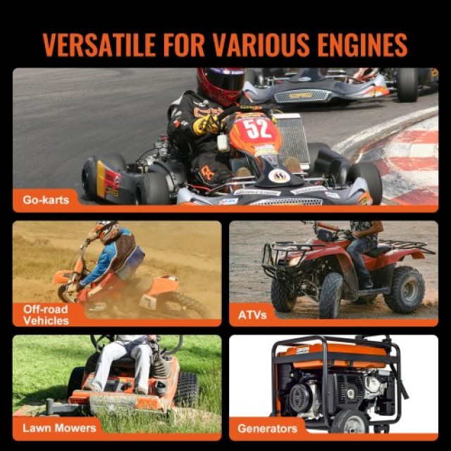 VEVOR  Συμπλέκτης 2000 RPM για Κινητήρα 2-8 HP με Λαστιχένιο Ιμάντα...