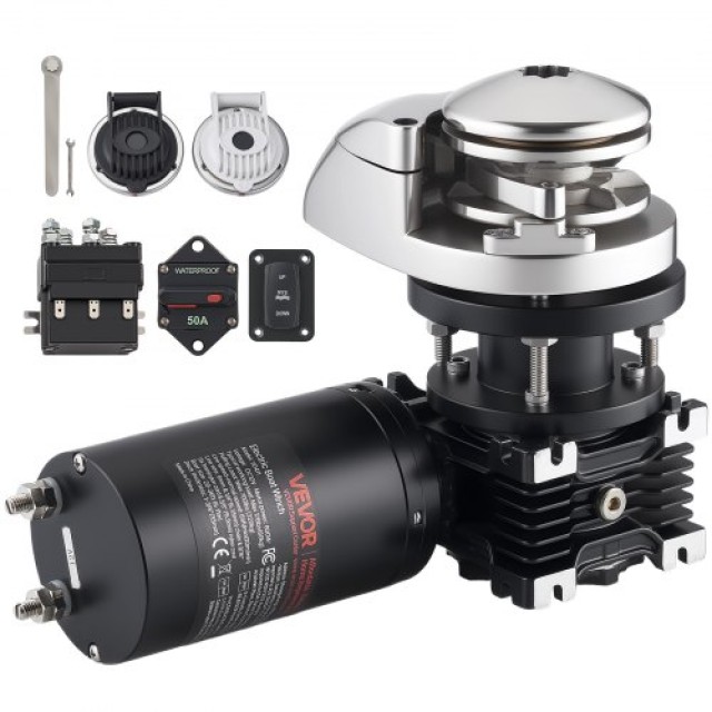 VEVOR Κάθετος Ηλεκτρικός Βίντζι Άγκυρας 12V, 1100W, για Αλυσίδα & Σ... VEVOR Κάθετος Ηλεκτρικός Βίντζι Άγκυρας 12V, 1100W, για Αλυσίδα & Σ...