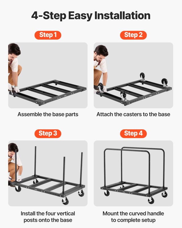 VEVOR Καροτσάκι Γυψοσανίδας Βαρέως Τύπου (45.4x29.4x39.1 in) - Φορτ... VEVOR Καροτσάκι Γυψοσανίδας Βαρέως Τύπου (45.4x29.4x39.1 in) - Φορτ...