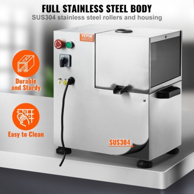 Ηλεκτρικός Αποχυμωτής Ζαχαροκάλαμου VEVOR 800W 4 Κύλινδροι  DDSYGZZ...