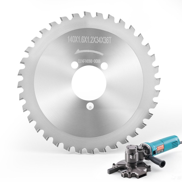 VEVOR Κορυφαία Λεπίδα Κοπής Οπλισμού 140 mm, Οπή 34 mm GJQDJDP11G14... VEVOR Κορυφαία Λεπίδα Κοπής Οπλισμού 140 mm, Οπή 34 mm GJQDJDP11G14...