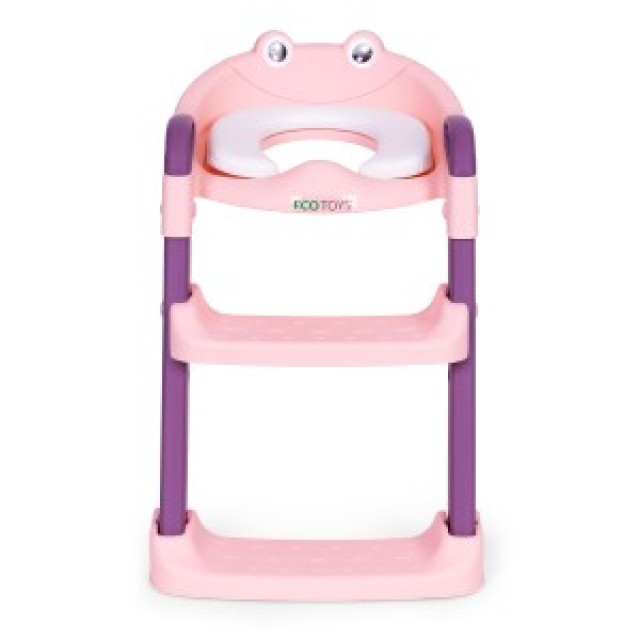 ECOTOYS Μειωτήρας τουαλέταςγια παιδιά με σκαλοπάτια και σκάλα PP800...