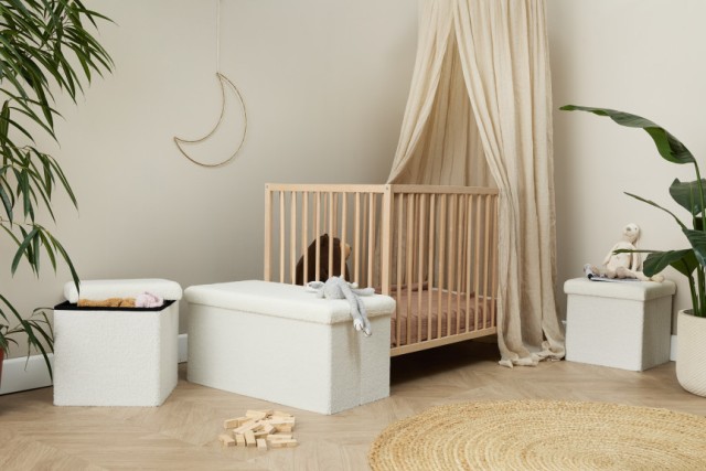 Σετ 3 Κουτιά Αποθήκευσης Teddy Λευκό  8720604886658  Lifa-Living