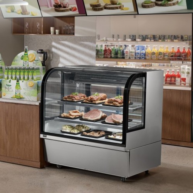 VEVOR  Ψυγείο Βιτρίνα Αρτοποιίας 18 cu ft/505L 2 Επιπέδων SSZSJLDHX18CQBN40V2