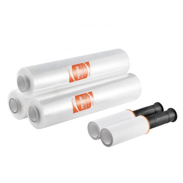 VEVOR Διάφανη Μεμβράνη Συσκευασίας 15x1000, 3 Τεμάχια  LSM15INCH100GWILRV0