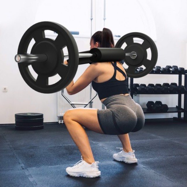 Μπάρα Ασφαλείας VEVOR, 1.500 LBS, με Μαξιλάρια Ώμων και Χεριών, Ιδανική για Καθίσματα και Αποκατάσταση  GLGYTS1500B2G5RJ5V0