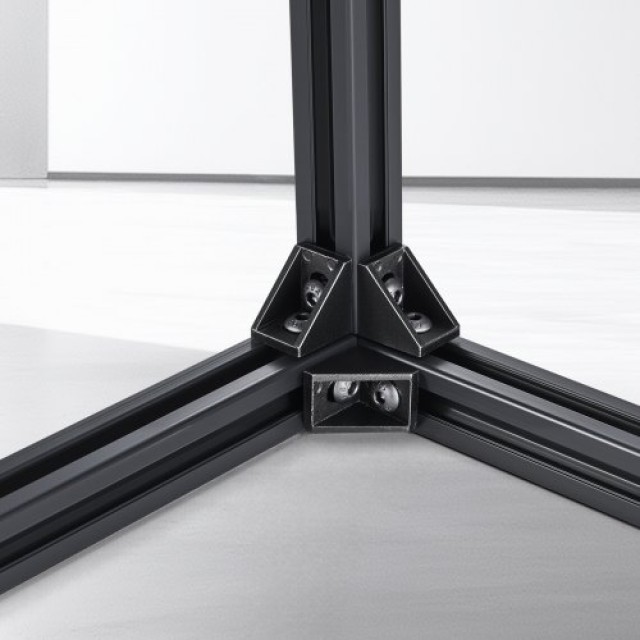 VEVOR 10 Τεμάχια 59 (1500mm) Ανοδιωμένη Αλουμινένια Ράγα T Slot 202...