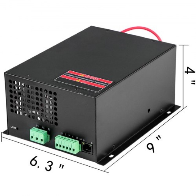 Τροφοδοτικό Laser VEVOR 100W για Χαράκτη Co2  KGDY100W000000001V2