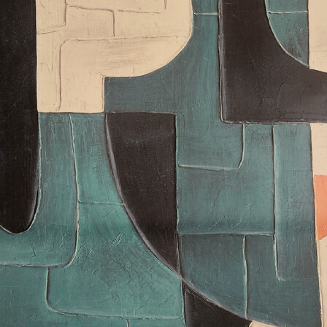 Atmosphera Πίνακας Kelton με κορνίζα 58 x 78 cm – Πράσινο 212940