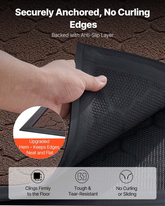 VEVOR Μεγάλο Αντιολισθητικό Χαλί Εισόδου για Εσωτερικούς και Εξωτερ... VEVOR Μεγάλο Αντιολισθητικό Χαλί Εισόδου για Εσωτερικούς και Εξωτερ...