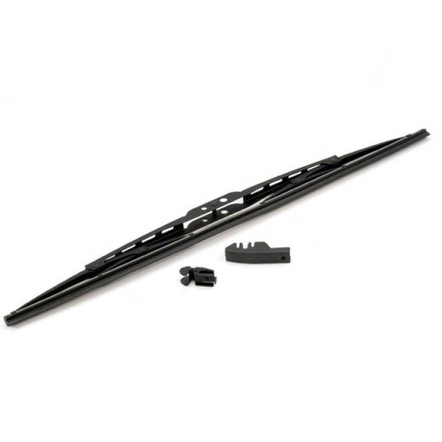 BAKAJI Μεταλλική και Λαστιχένια Μονή Βούρτσα Υαλοκαθαριστήρα Αυτοκι...