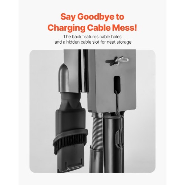 VEVOR Βάση Στήριξης Σκούπας Dyson με 3 Κλιπ XCQZJDSKSSZGDRMG5V0