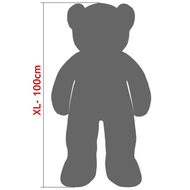 Λούτρινο Αρκουδάκι XL 100cm Καφέ 101252 Monzana