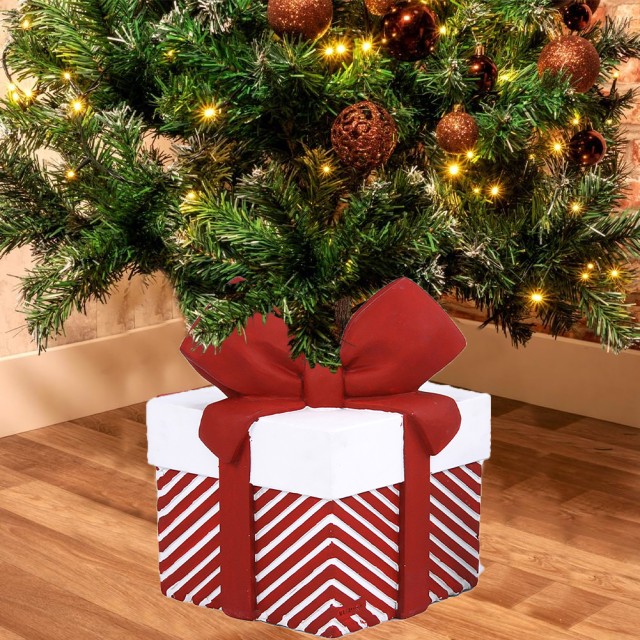 BAKAJI Βάση Χριστουγεννιάτικου Δέντρου Δώρο Χριστουγεννιάτικο Λευκό... BAKAJI Βάση Χριστουγεννιάτικου Δέντρου Δώρο Χριστουγεννιάτικο Λευκό...