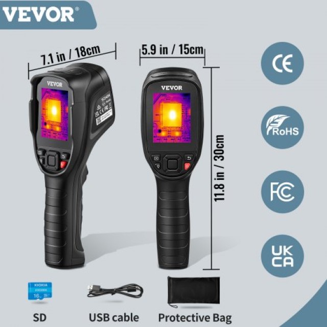 Θερμική Κάμερα VEVOR 240x180 με Οθόνη 2.8  FYHWRXYWWWIFINPTKV0