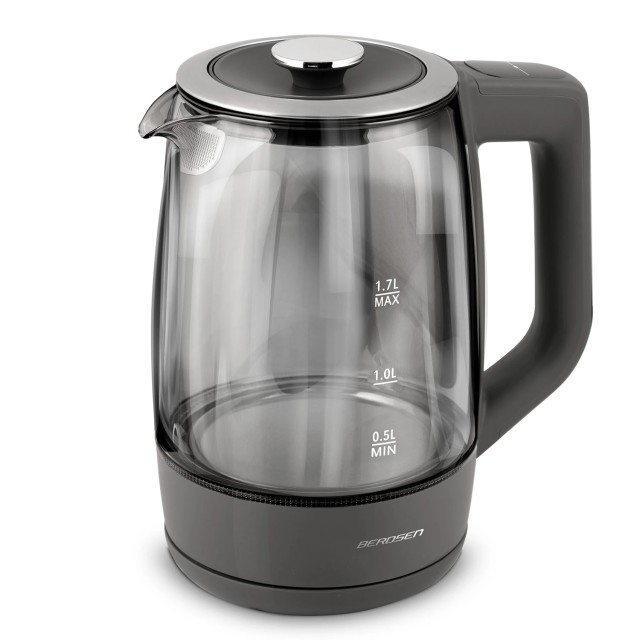 Berdsen Ηλεκτρικός βραστήρας 1,7L  BD-711 γυάλινος BD-711