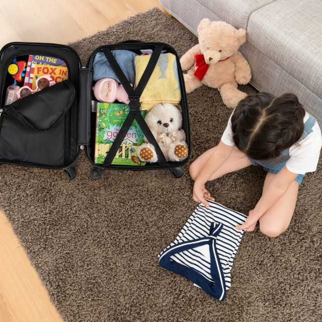 Costway  Σετ Βαλίτσας για Παιδιά: Χειραποσκευή & Σακίδιο Πλάτης με ...