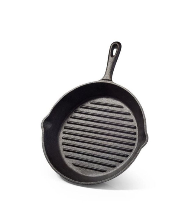 Μαντεμένιο Τηγάνι Grill 24cm ZL-3032 ZILNER