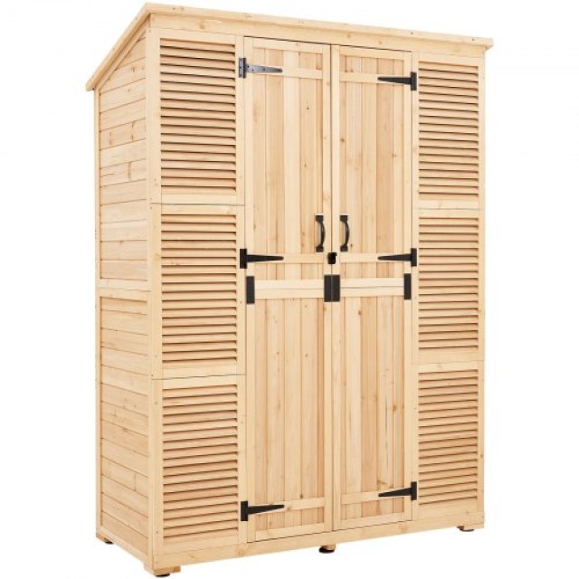 VEVOR  Αδιάβροχη Ξύλινη Αποθήκη Κήπου 58x78 ιντσών  PDHWCWJPD300EJDYYV0