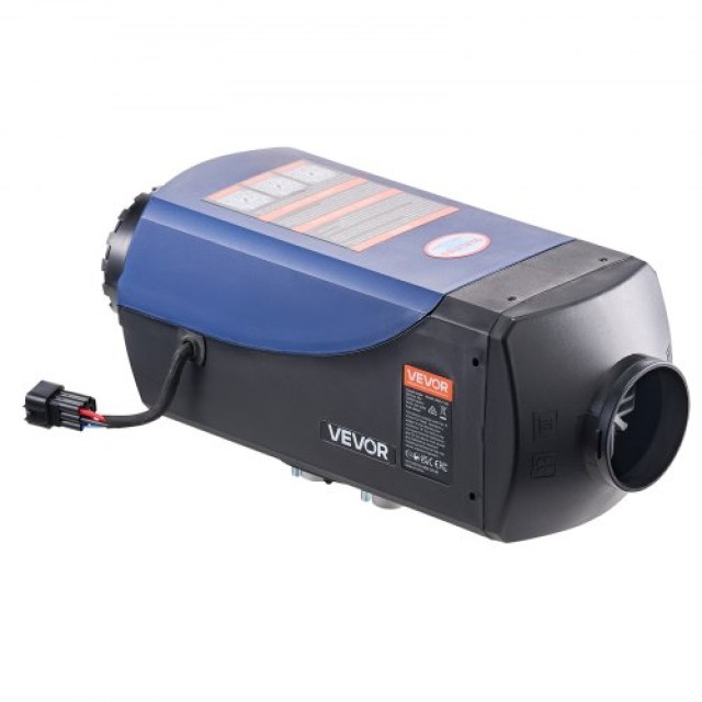 VEVOR Φορητός Πετρελαίου Αερόθερμος 8KW DC 12V/24V με Δεξαμενή 10L ...
