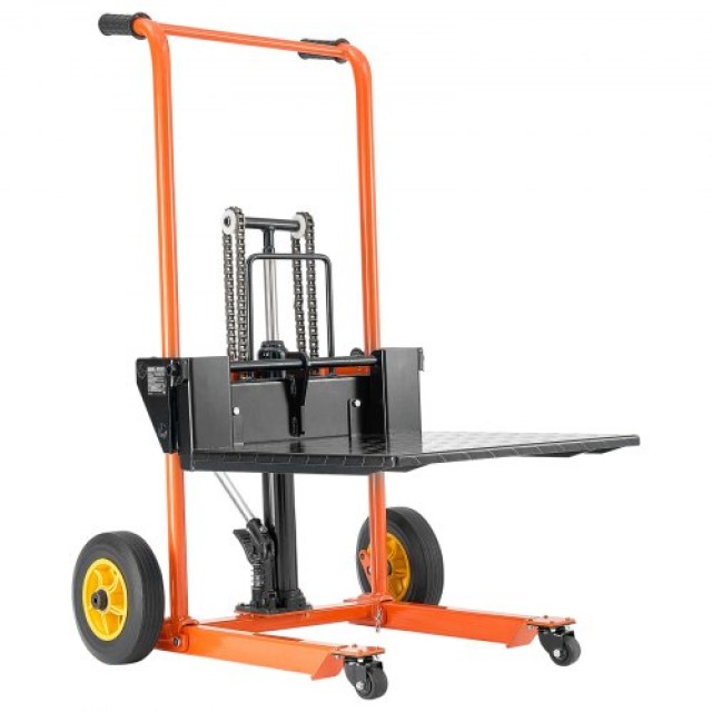 VEVOR Ανυψωτικός Χειροκίνητος Στοίβακας 450 lbs Καρότσι-Παλαντέζα 3...