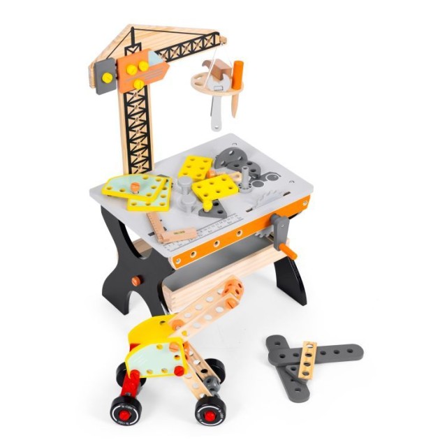 Παιδικός Ξύλινος Πάγκος Εργασίας 67x31,5x35 cm Ecotoys TL812003