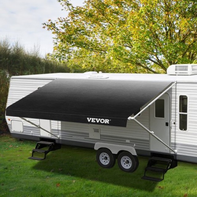 VEVOR Υφασμάτινη Τέντα RV 524 x 240 cm Μαύρο ZYSMTTSBD18FT4XE5V0