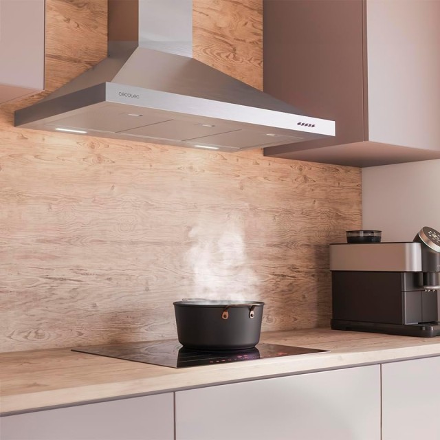 Απορροφητήρας Καμινάδα 90cm Bolero 165 W Inox CEC-02844 Cecotec