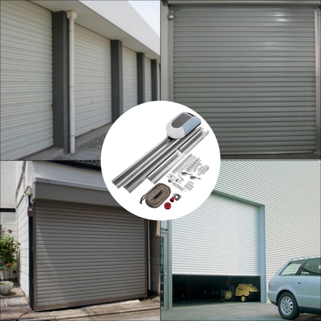 Σετ Μηχανισμού για Ρολλό Γκαραζόπορτας  150W VEVOR ZTGD1000CKKMJ0001V2