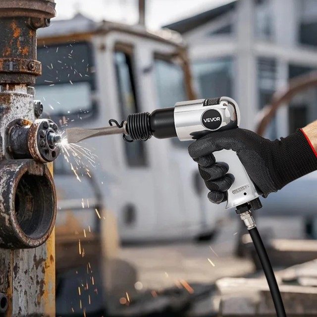 VEVOR Κιτ Πνευματικής Σφύρας Air Hammer 4500 BPM με 4 Καλέμια QDCCC...