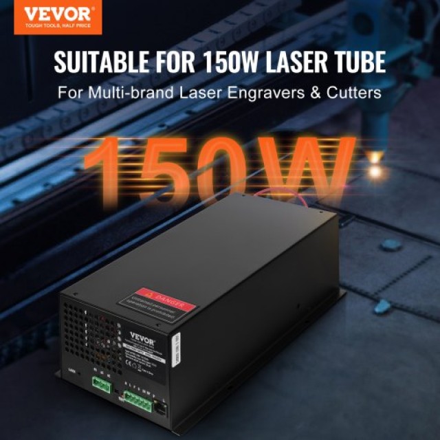 VEVOR  Τροφοδοτικό CO2 Laser για Λέιζερ 150W Χαράκτες και Κοπτικά EYHTJGGDY150TQSIKV7