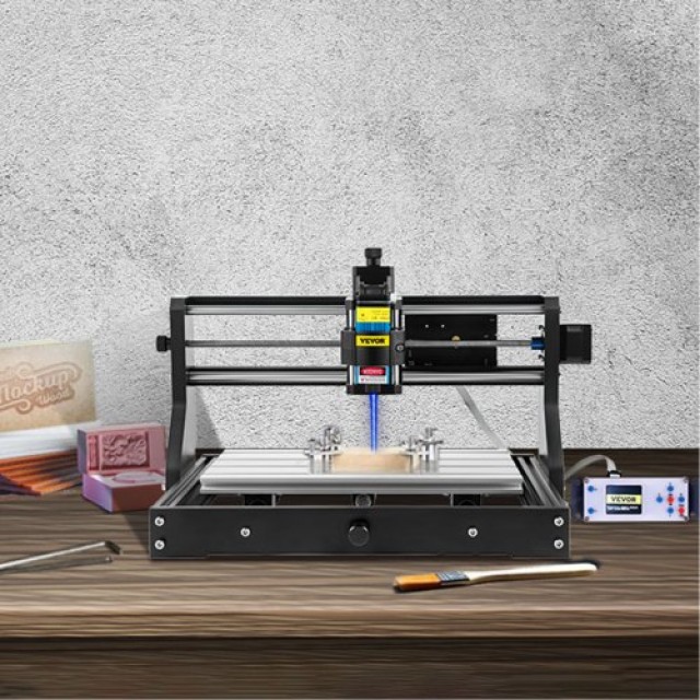 VEVOR  CNC 3018 Pro 5500MW Μηχανή Χάραξης με Offline Controller 3 Άξονες για Πλαστικό, Ακρυλικό, PVC, Ξύλο  DKJ3018PRO5.5W001V2