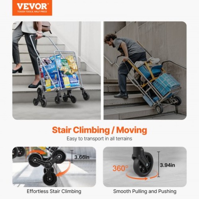 VEVOR  Πτυσσόμενο Καρότσι 45L με Σκαλοπάτια  ZHKPLCYS88LBXON3PV0