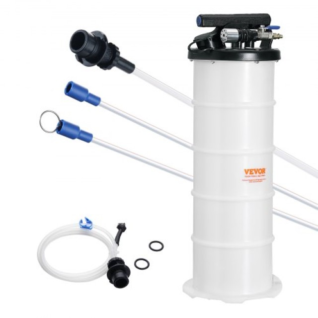 Εκχυλιστής Υγρών VEVOR, 6.5L, Πνευματικός/Χειροκίνητος Αλλαγής Λαδι...