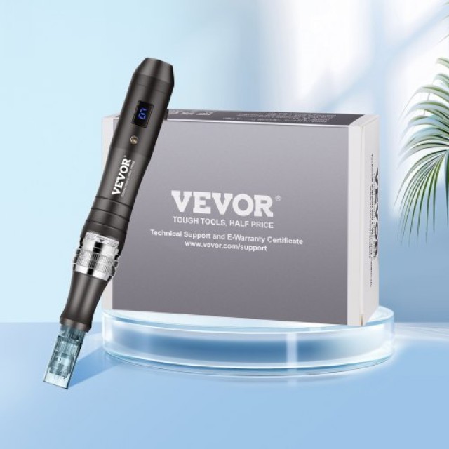 VEVOR  Ηλεκτρικό Στυλό Μικροβελονισμού με 6 Βελόνες και 6 Ταχύτητες NMWZKZKZKZ6212UP3V2