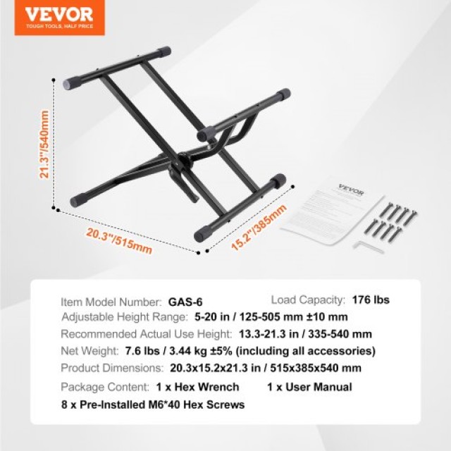 Βάση Ενισχυτή Κιθάρας VEVOR 176 lbs/79.83 kg  JTFDQZJZXFDQCNEELV0