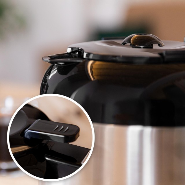 CECOTEC  Καφετιέρα Φίλτρου Coffee 66 Drop & Thermo Time, Ανοξείδωτη, Χωρητικότητα έως 10 Φλιτζάνια  CEC-00274