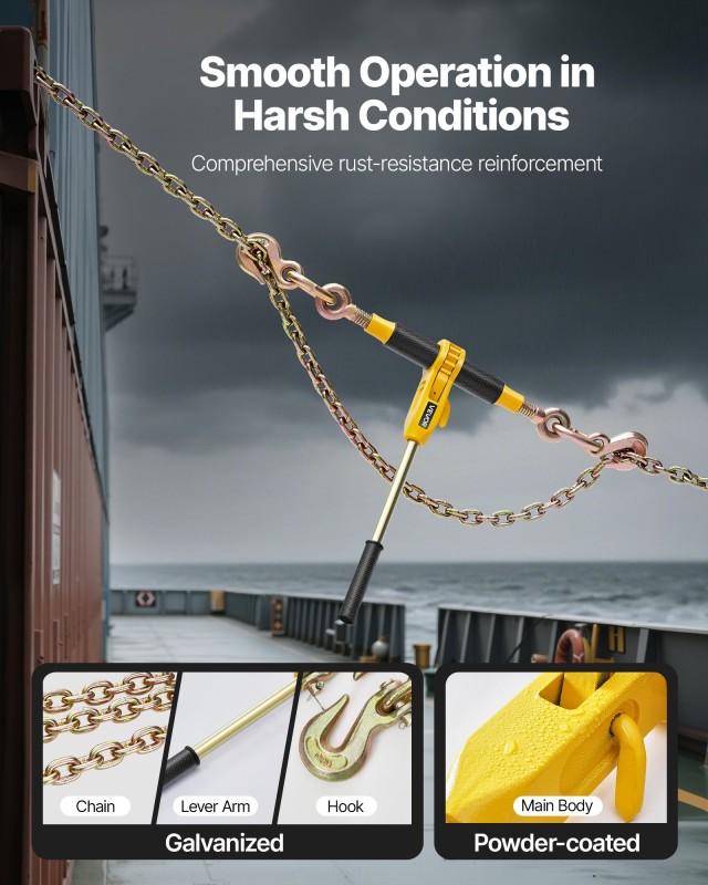 VEVOR Δετικό Αλυσίδας G80 για Ρύθμιση Φορτίου και Ρυμούλκηση DLTJLL...