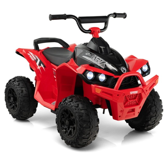 Costway  Παιδικό Quad Ηλεκτρικό Όχημα 4-8 Ετών με Ρεαλιστικό Σχεδια...