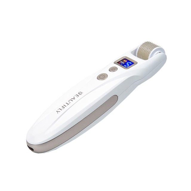 Συσκευή Μεσοθεραπείας Microneedling με Ψηφιακή Οθόνη Λευκό 5903003702559 BEAUTIFLY