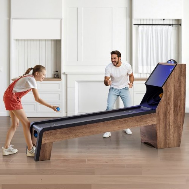VEVOR 9 ft Τραπέζι Arcade Roll & Score με Ηλεκτρονικό Σκορ και 4 Μπάλες GDQJCGK9YC004E9Y1V2