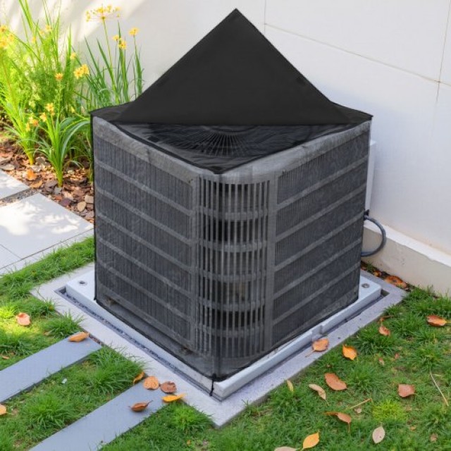 VEVOR Κάλυμμα Κλιματιστικού 812 x 914 mm Διπλής Στρώσης με Αποσπώμε...
