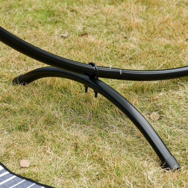 Μεταλλική Βάση Στήριξης Αιώρας 300 x 90 x 100 cm Outsunny 84A-166